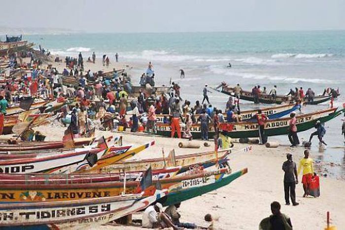 Quai de peche de Yoff