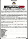 Communiqué démenti du FC25