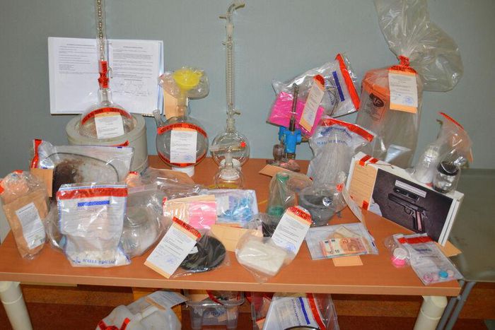 Laboratoire de drogue