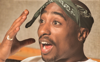 Rapper Tupac Shakur