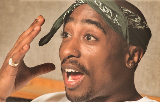 Rapper Tupac Shakur