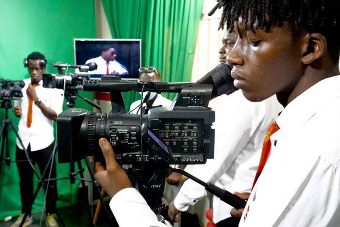 Formation aux métiers de l'audiovisuel (illustration)