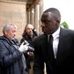 Benjamin Mendy lors de son procès le 23 mai 2022