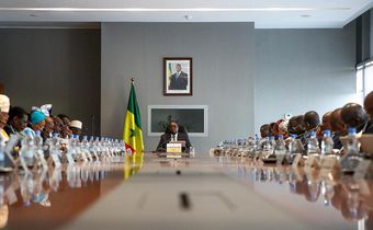 Le président Macky Sall en Conseil des ministres