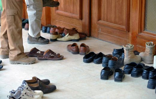 shoes prayer mosque-396796