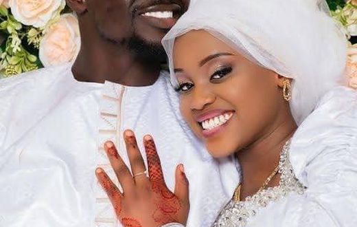 See beautiful photos from Sadio Mane’s marriage to partner Aisha Tamba