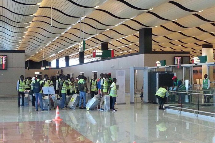 Le personnel de l'AIBD