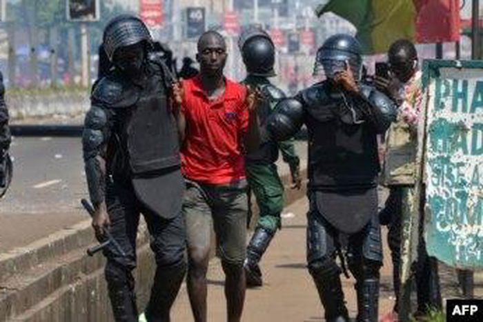 Manifestation en Guinée