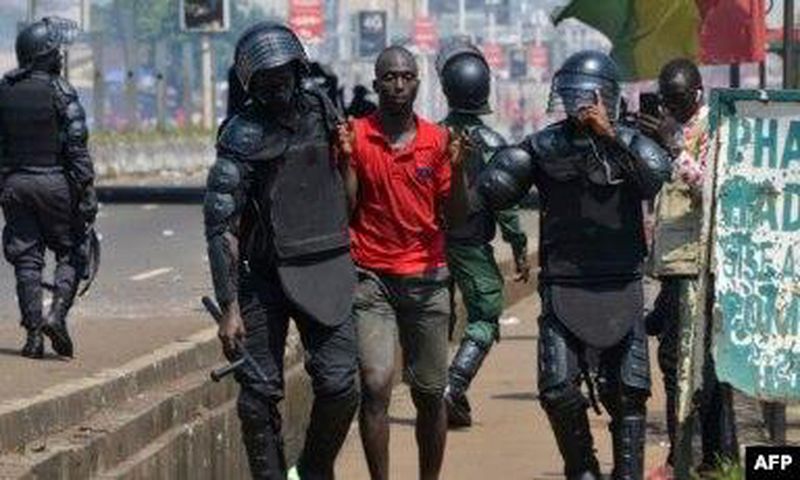 Manifestation en Guinée