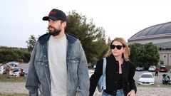 Piqué et Clara Chía