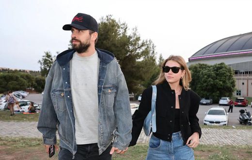 Piqué et Clara Chía