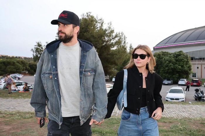 Piqué et Clara Chía