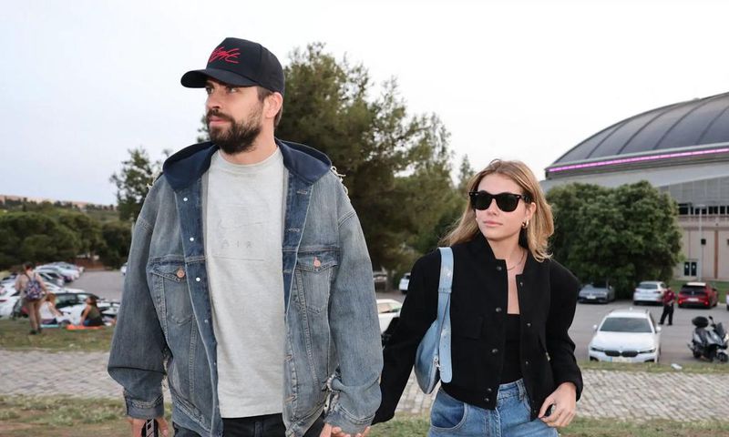 Piqué et Clara Chía