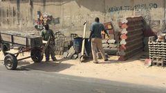 Place de vente de pavé de NDIAYE