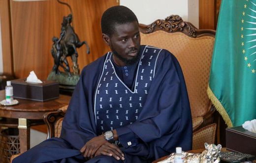 Le nouveau président sénégalais, Bassirou Diomaye Faye