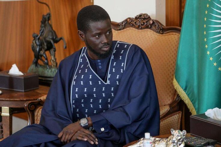Le nouveau président sénégalais, Bassirou Diomaye Faye