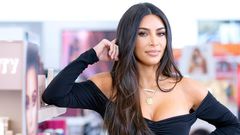 Kim Kardashian attends the New York City KKW Beauty launch at ULTA Beauty in 2019.
