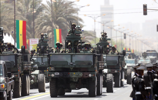 Armee senegalaise defile 4avril1