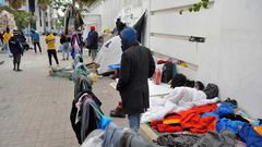 Les migrants en Tunisie