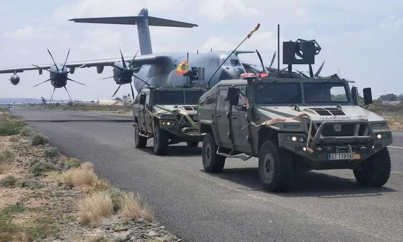 Avion-militaire-evacuation-soudan