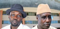 Ousmane Sonko et Mamour Diallo