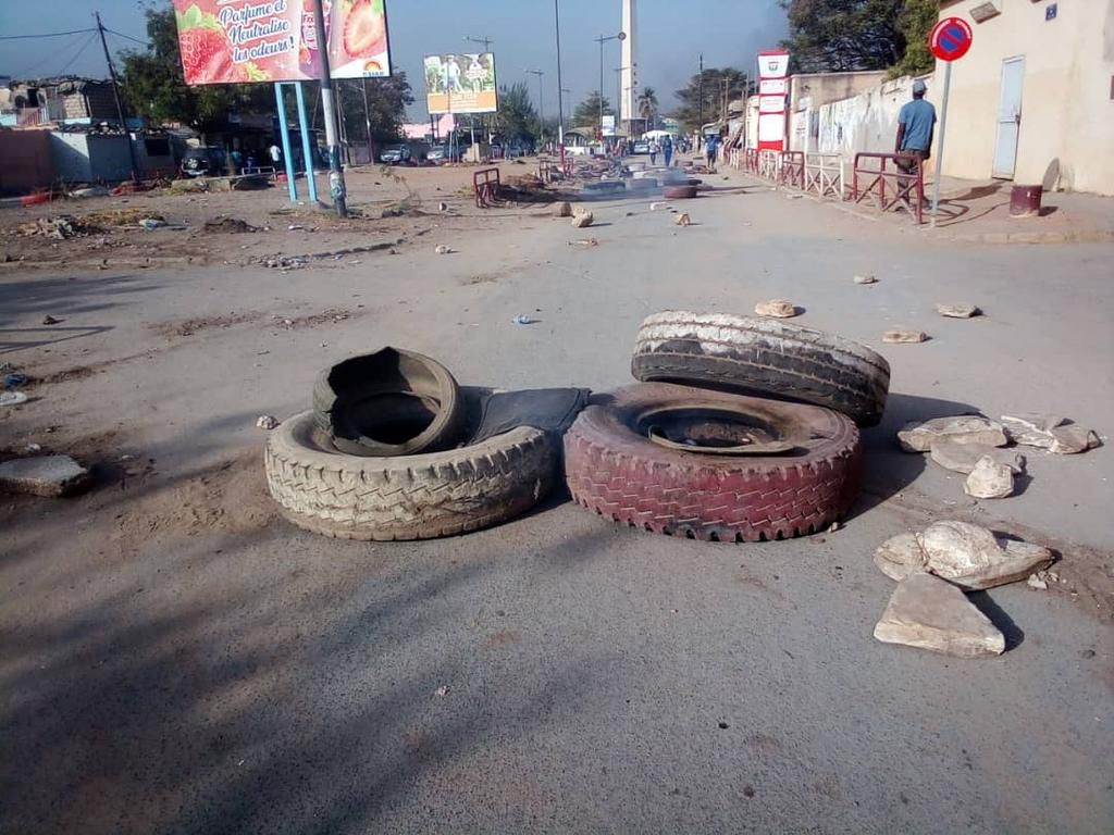 Manifestations à Dakar