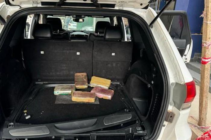 Voiture arretée avec de la drogue à Kolda