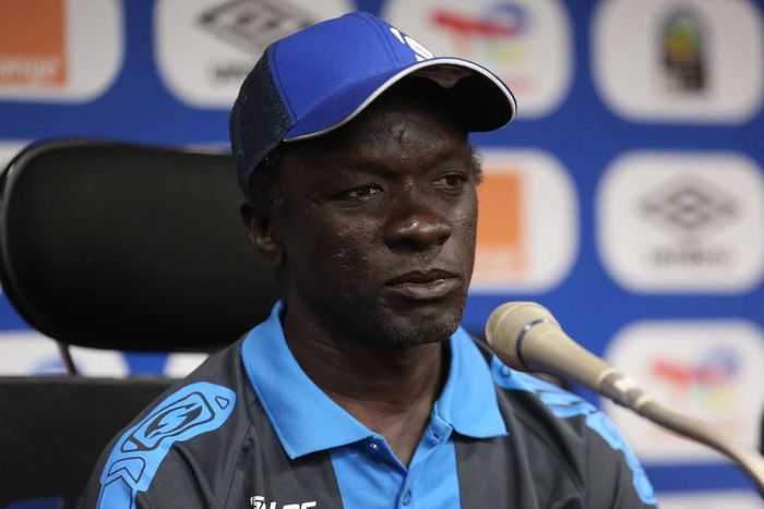 Abdoulie-Bojang, le sélectionneur de la Gambie. Source: CAF Online