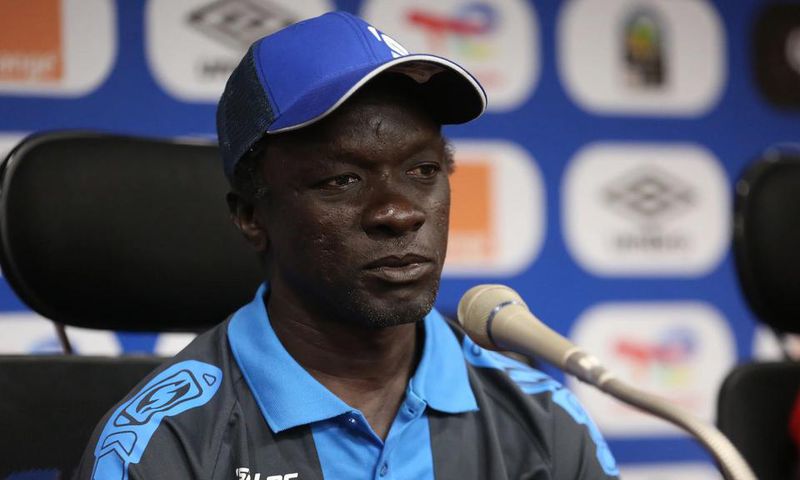 Abdoulie-Bojang, le sélectionneur de la Gambie. Source: CAF Online