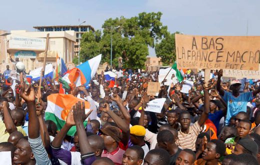 Manifestations anti-Français