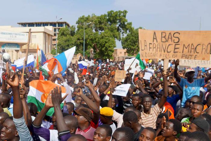 Manifestations anti-Français