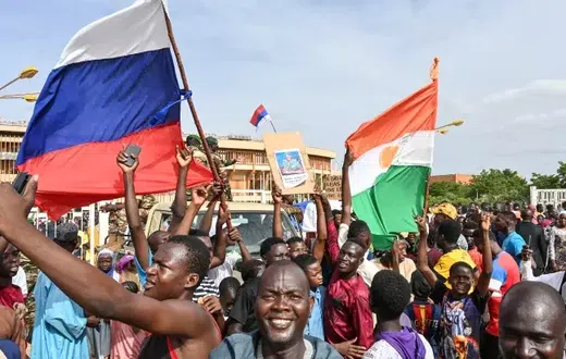 Russian Flags spotted in Niger [Al Jazeera]