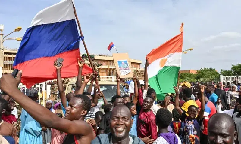 Russian Flags spotted in Niger [Al Jazeera]
