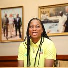 La basketteuse sénégalaise d'origine américaine, Cierra J. Dillard est l'invitée de l'Ambassade des Etats-Unis à Dakar
