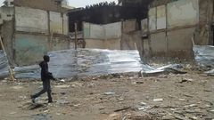 Manifestation au marché Sandaga