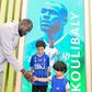 Kalidou Koulibaly avec des enfants handicapés