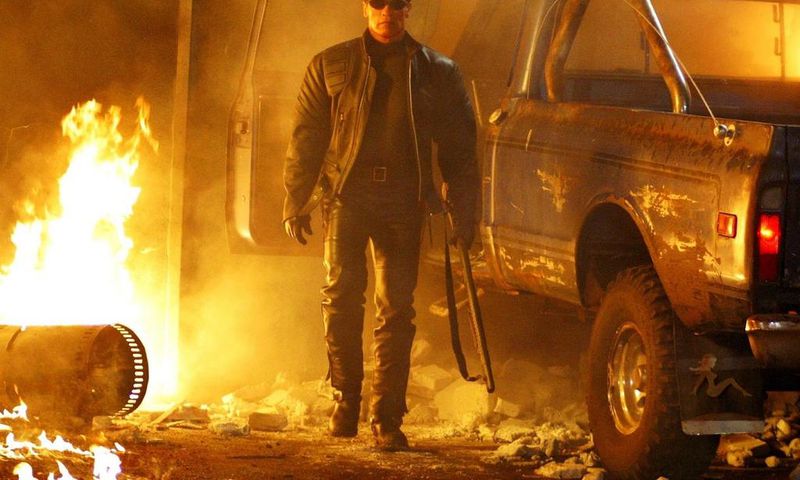 25. Arnold Schwarzenegger as The Terminator in "Terminator 3: Rise of the Machines"