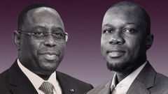 Ousmane sonko et macky sall