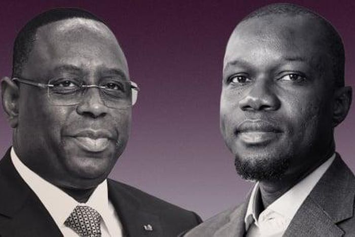 Ousmane sonko et macky sall