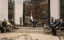 Blinken en Égypte