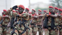 Benin soldiers pay tribute to fallen ones in terrorist attacks [Africanian]