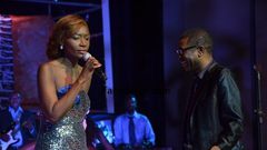 Coumba Gawlo Seck sur scène avec Youssou Ndour