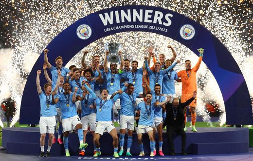 Manchester City Champion d'Europe