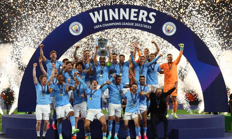 Manchester City Champion d'Europe