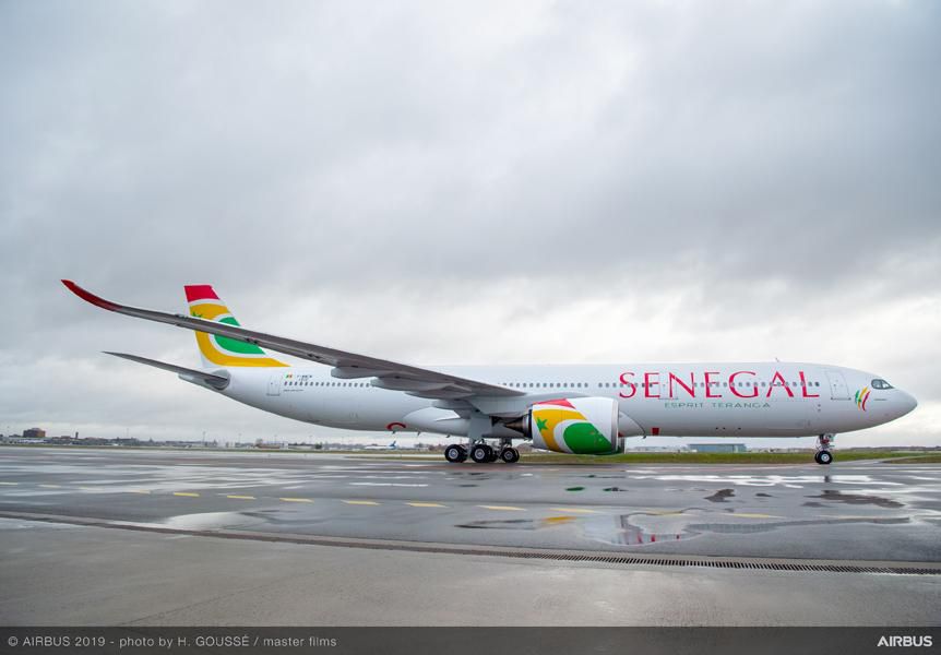 Un Airbus A330 d'Air Senegal