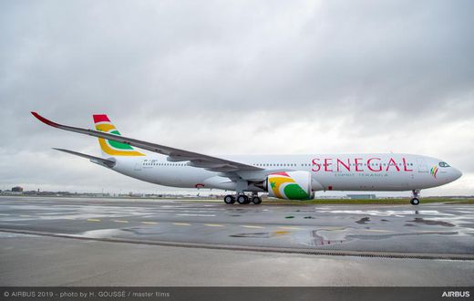 Un Airbus A330 d'Air Senegal
