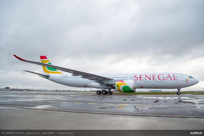Un Airbus A330 d'Air Senegal