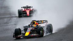 Le GP du Japon, qui a vu le Néerlandais Max Verstappen remporter son deuxième titre mondial, a eu lieu dans des conditions extrêmes, dimanche 9 octobre 2022 à Suzuka.