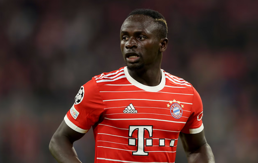 Sadio Mané - Capture d'écran fcbayerncom