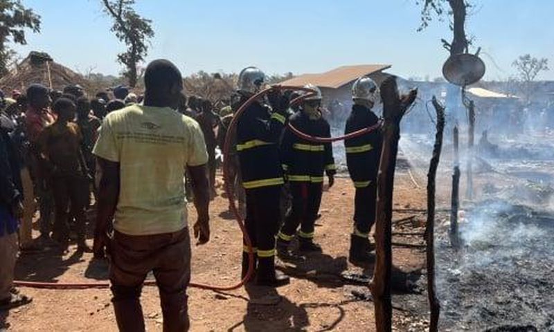 200 cases réduites en cendres dans un incendie au village de Bantaco (Kédougou)